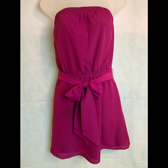 Express Mini Magenta Dress - Picture 3 of 3